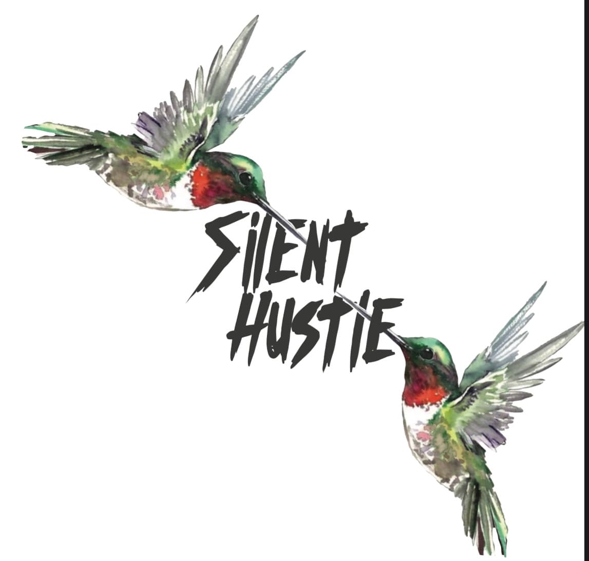 Silent Hustle brand artwork